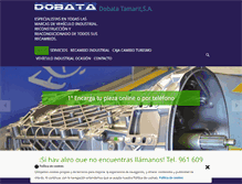 Tablet Screenshot of dobata.com
